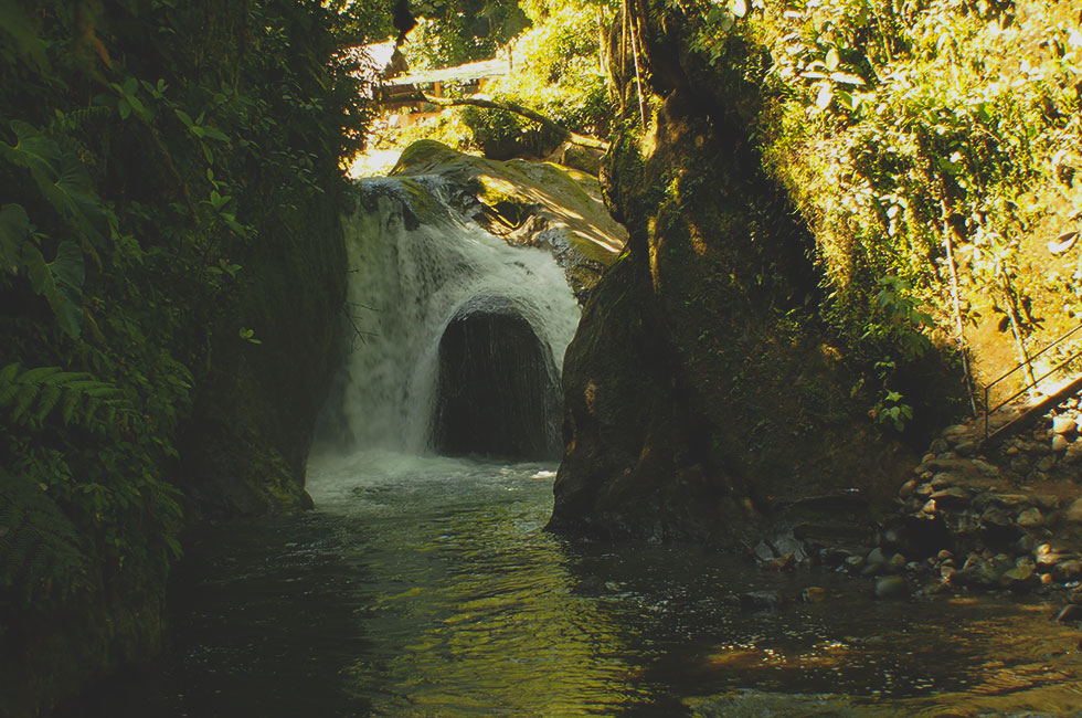 tarabita waterfall hike tubing mindo